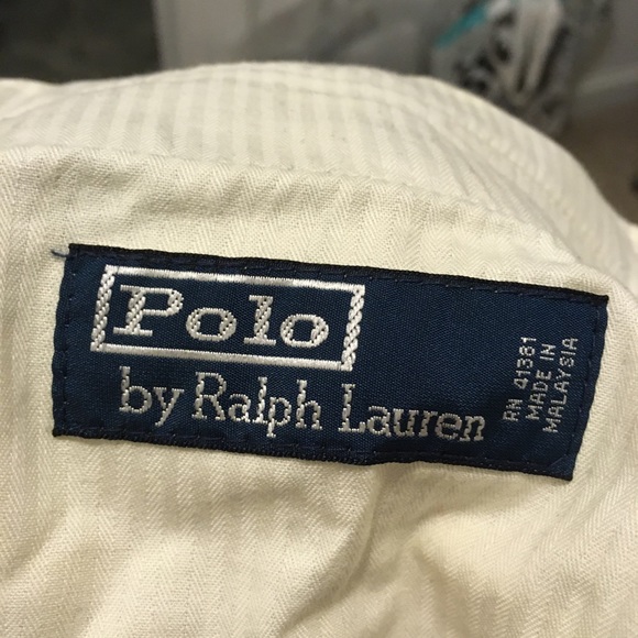 Men’s Polo by Ralph Lauren Navy Blue Twill Pants 32R - Picture 6 of 10